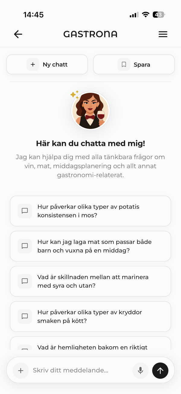 En sommelier i fickan, utan prestige.